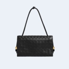 보테가 베네타 트리오 파우치 블랙